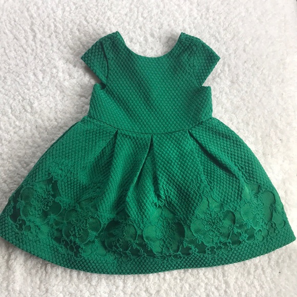 janie and jack green dress